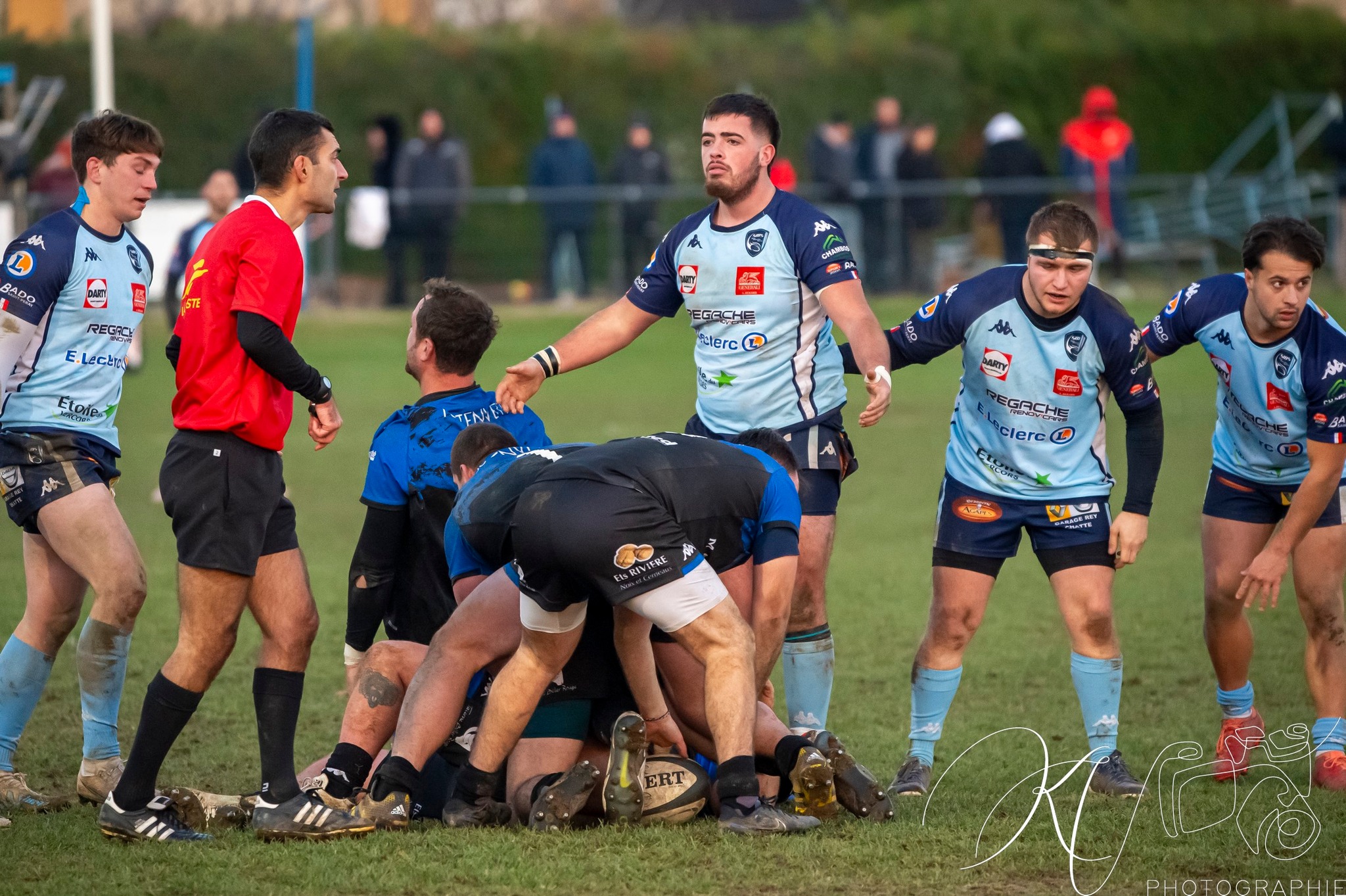  US Vinay - Saint-Marcellin Sports - Rugby - Fed2 2023 - Vinnay vs Saint-Marcellin (#F223USVSMS12) Photo by: Karine Valentin | Siuxy Sports 2023-12-03