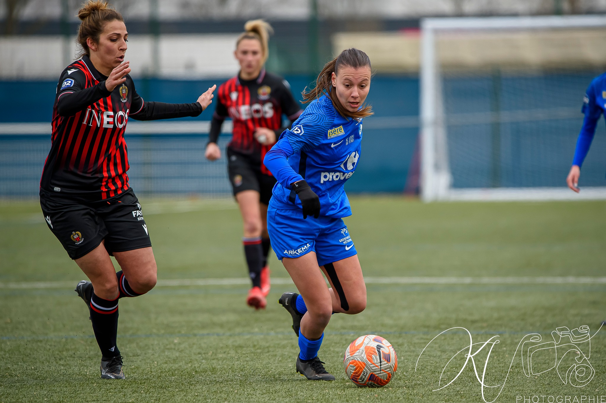  Grenoble Foot 38 - Olympique Gymnaste Club Nice - Soccer - Soccer Fem - GF38 vs OGC Nice (#GF38vOGC02) Photo by: Karine Valentin | Siuxy Sports 2023-02-26