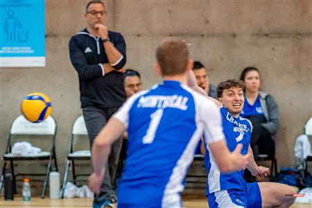 RSEQ - 2023 Volley M - Université de Montréal (1) vs (3) Université de Sherbrooke