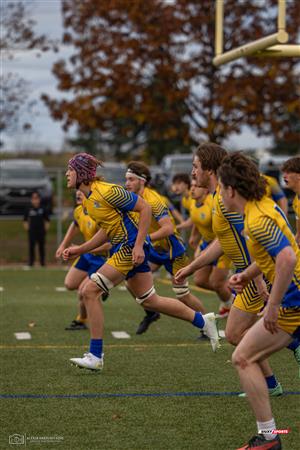 RSEQ 2023 - FINAL Coll. RUGBY MASC. - J.Abbott (22) vs (24) André Laurendeau (2nd HALF)