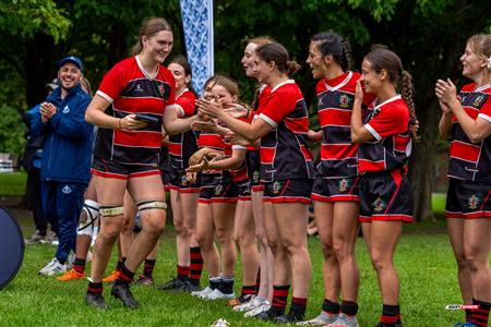Rugby Québec Finales SL Rés F Séniors 2023 SAB QC- SABRF II 10 vs 24 BRFC II