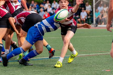 RSEQ 2023 RUGBY - Dynamiques de Brébeuf (12) VS (18) Blues of Dawson