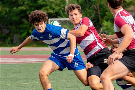 RSEQ 2023 RUGBY - Dynamiques de Brébeuf (12) VS (18) Blues of Dawson