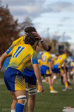 RSEQ 2023 - FINAL Coll. RUGBY MASC. - J.Abbott (22) vs (24) André Laurendeau (1ST HALF)