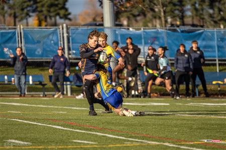 RSEQ 2023 - FINAL Coll. RUGBY MASC. - J.Abbott (22) vs (24) André Laurendeau (2nd HALF)