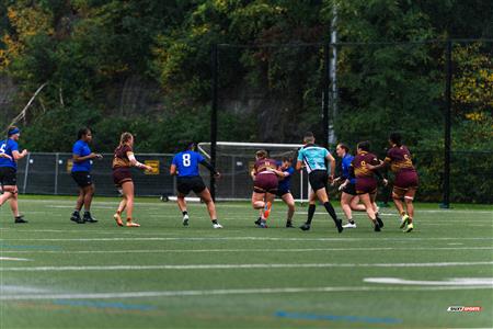RSEQ 2023 RUGBY F - U.de Montréal (3) VS (27) Concordia U.