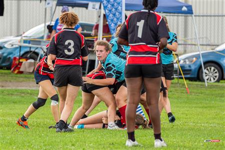 Rugby Québec - Tournoi des Régions - Sud-Ouest (26) vs (17) Lac St-Louis - Finale U18F