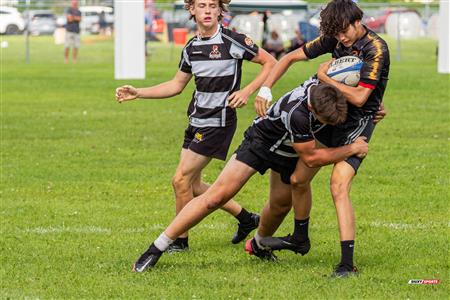 Rugby Québec - Tournoi des Régions - Montréal-Bourassa (17) vs (14) Chaudière-Appalaches - Finale U1