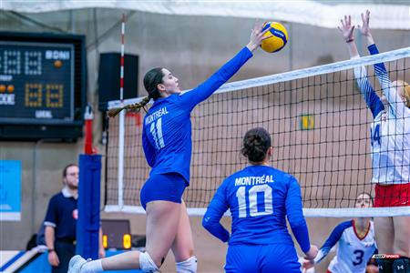 RSEQ - 2023 Volley F Hors C. - U Montréal (3) vs (0) ETS