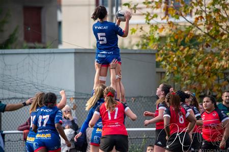 Elite 2023 - Amazones FC Grenoble (34) vs (12) Stade Rennais Rugby