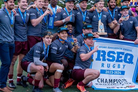 RSEQ 2023 - Final Univ. Rugby Masc. - ETS vs Ottawa U. (Après Match OTTAWA)