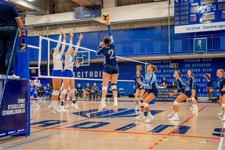 RSEQ - 2023 Volley F - UQAM (2) vs (3) UDM