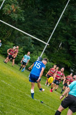 RUGBY QUÉBEC FINALES LPR3 M SÉNIORS 2023 SAB QC- XV MONTREAL 21 VS 7 MTRFC - Game