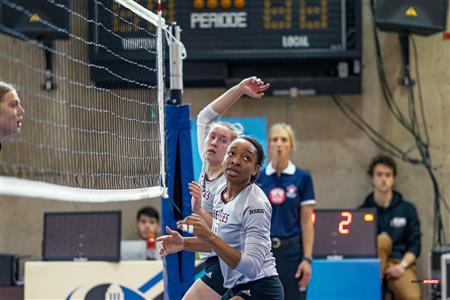 RSEQ - VOLLEY FÉM - UDM (2) VS (3) U. OTTAWA - REEL 2 (MATCH, Set 1 et 2)