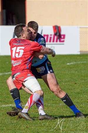 Stade Olympique Voironnais (28) vs (31) Saint-Marcellin Sports