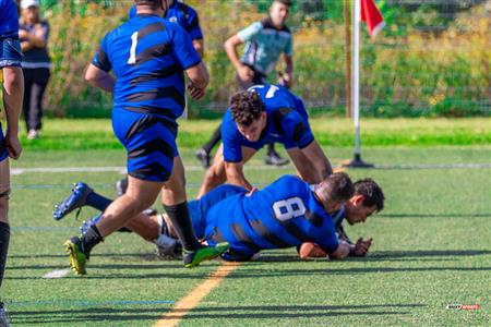 RSEQ 2023 RUGBY - UdM Carabins (7) vs ETS Piranhas (40) - Reel B