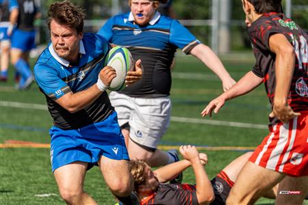 Rugby Québec - Parc Olympique (28) vs (10) Club de Rugby de Québec (M1) - 1ère mi-temps