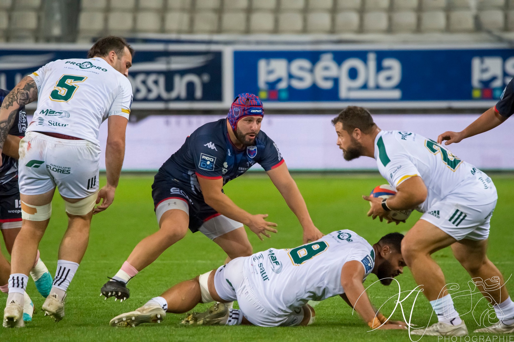  FC Grenoble Rugby - US Montauban - Rugby - Pro D2 - FC Grenoble (37) vs (16) US Montauban (#2023FCGUSM10) Photo by: Karine Valentin | Siuxy Sports 2023-10-19