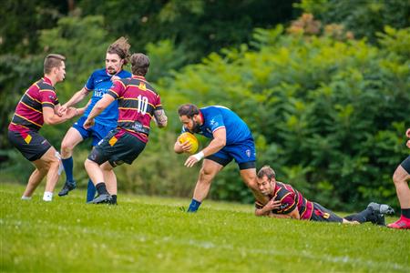RUGBY QUÉBEC FINALES LPR3 M SÉNIORS 2023 SAB QC- XV MONTREAL 21 VS 7 MTRFC - Game