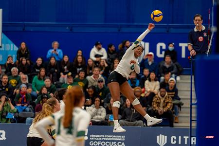 RSEQ - 2023 Volley F - UQAM (3) vs (1) Université de Sherbrooke - 1 set