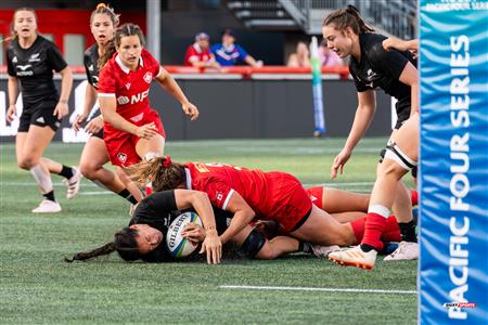 Maiakawanakaulani Roos - Rugby - World Rugby Pacific Four Series - Canada (21) vs (52) New Zealand - First Half - Canada national rugby union team (F) - New Zealand national rugby union team (W)