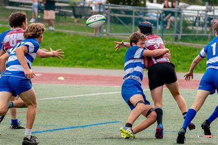 RSEQ 2023 RUGBY - Dynamiques de Brébeuf (12) VS (18) Blues of Dawson