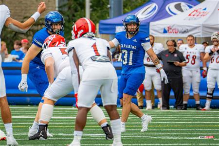 RSEQ Football Universitaire - Carabins-UdM (43) vs (11) Redbirds-McGill - 1ere mi-temps