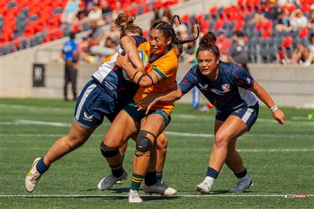 World Rugby Pacific Four Series - Australia (58) vs (17) USA - First Half