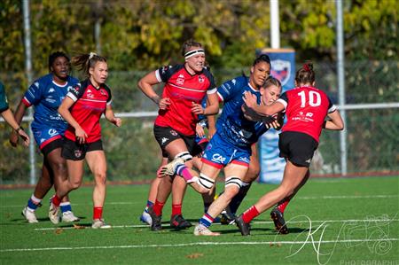 Elite 2023 - Amazones FC Grenoble (34) vs (12) Stade Rennais Rugby