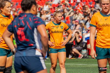 World Rugby Pacific Four Series - Australia (58) vs (17) USA - First Half