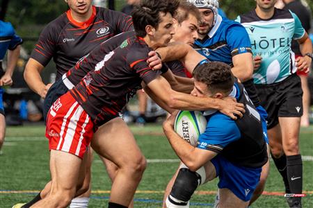 Rugby Québec - Parc Olympique (28) vs (10) Club de Rugby de Québec (M1) - 1ère mi-temps