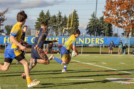RSEQ 2023 - FINAL Coll. RUGBY MASC. - J.Abbott (22) vs (24) André Laurendeau (2nd HALF)