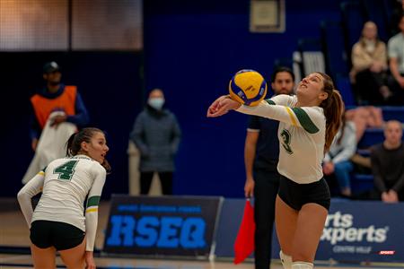 RSEQ - 2023 VOLLEY F - UQAM (3) VS (1) UNIVERSITÉ DE SHERBROOKE - 3 SET
