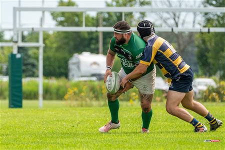 Rugby Québec - Montreal Irish (5) vs (43) TMR RFC - Semi Finales M1 - 1er mi-temps