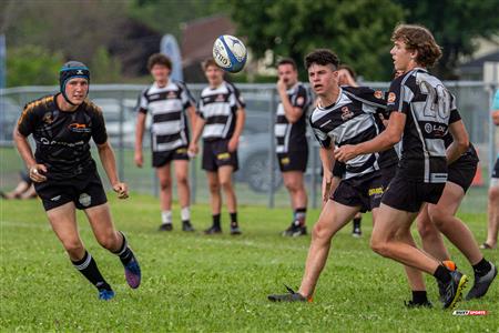 Rugby Québec - Tournoi des Régions - Montréal-Bourassa (17) vs (14) Chaudière-Appalaches - Finale U1