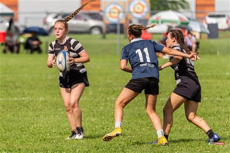 Rugby Québec - Tournoi des Régions - Chaudière-Appalaches (14) vs (0) Lac St-Louis - Finale U16F
