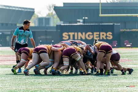 RSEQ 2023 RUGBY F - Concordia Stingers (10) VS (38) Ottawa Gee Gees