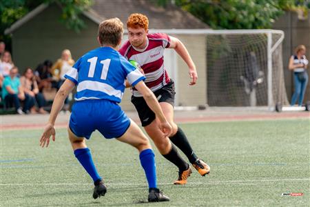 RSEQ 2023 RUGBY - Dynamiques de Brébeuf (12) VS (18) Blues of Dawson