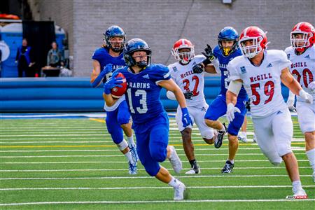 RSEQ Football Universitaire - Carabins-UdM (43) vs (11) Redbirds-McGill - 2eme mi-temps