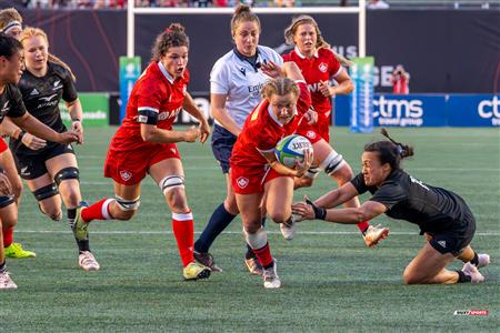 Justine Pelletier - Rugby - World Rugby Pacific Four Series - Canada (21) vs (52) New Zealand - Second Half - Canada national rugby union team (F) - New Zealand national rugby union team (W)