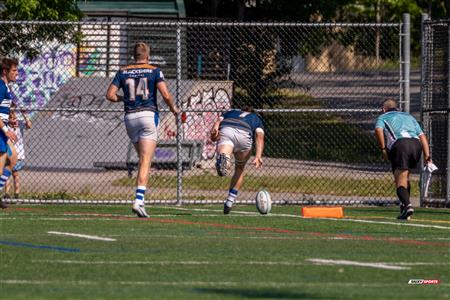 Équipe Québec SR XV (56) vs (17) Toronto Arrows Academy - Reel 1 - Première Mi-Temps