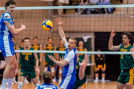 RSEQ - 2023 Volley M - Université de Montréal (1) vs (3) Université de Sherbrooke