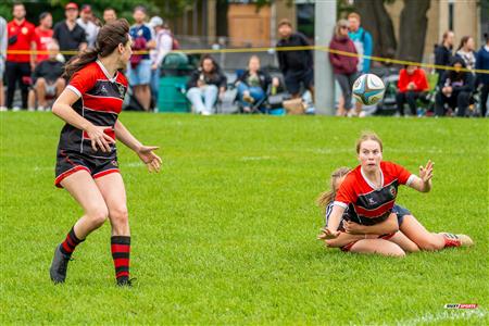 Rugby Québec Finales SL Rés F Séniors 2023 SAB QC- SABRF II 10 vs 24 BRFC II
