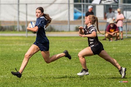 Rugby Québec - Tournoi des Régions - Chaudière-Appalaches (14) vs (0) Lac St-Louis - Finale U16F