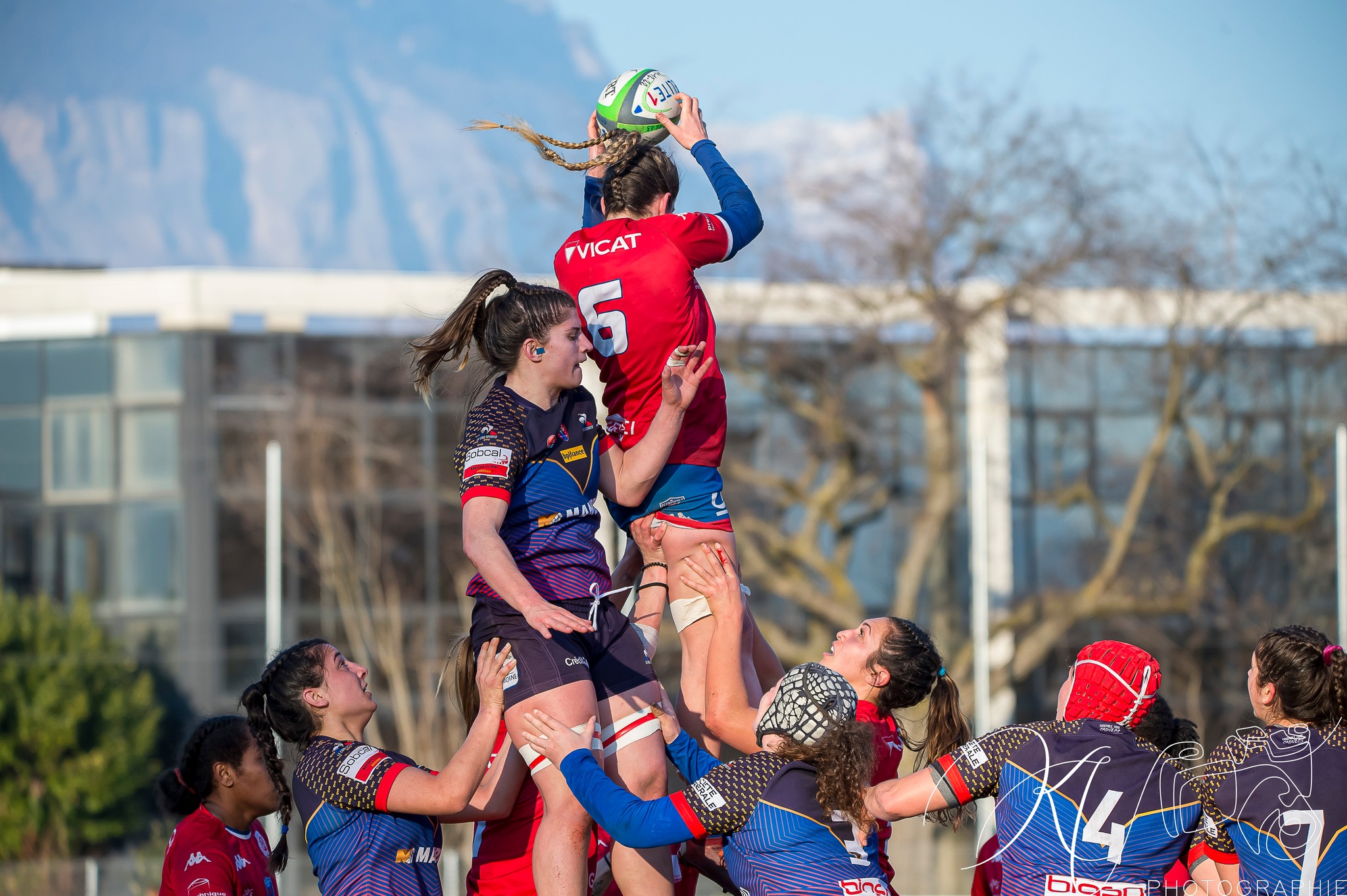  FC Grenoble Rugby - Blagnac - Rugby - FC Grenoble Amazones (21) VS (44) Blagnac (#2023FCGvBLA02) Photo by: Karine Valentin | Siuxy Sports 2023-02-12