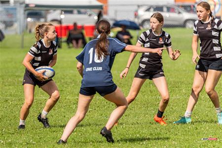Rugby Québec - Tournoi des Régions - Chaudière-Appalaches (14) vs (0) Lac St-Louis - Finale U16F