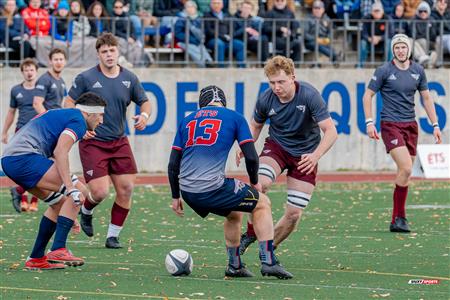 RSEQ 2023 - Final Univ. Rugby Masc. - ETS (17) vs (18) Ottawa U. (2nd half)