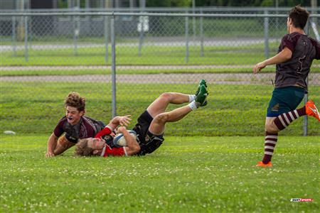Rugby Québec - Tournoi des Régions - Lac St-Louis (12) vs (17) Estrie - Finale U18M