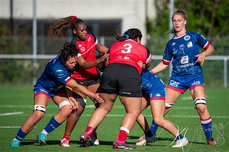 Elite 2023 - Amazones FC Grenoble (34) vs (12) Stade Rennais Rugby