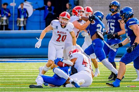 RSEQ Football Universitaire - Carabins-UdM (43) vs (11) Redbirds-McGill - 2eme mi-temps